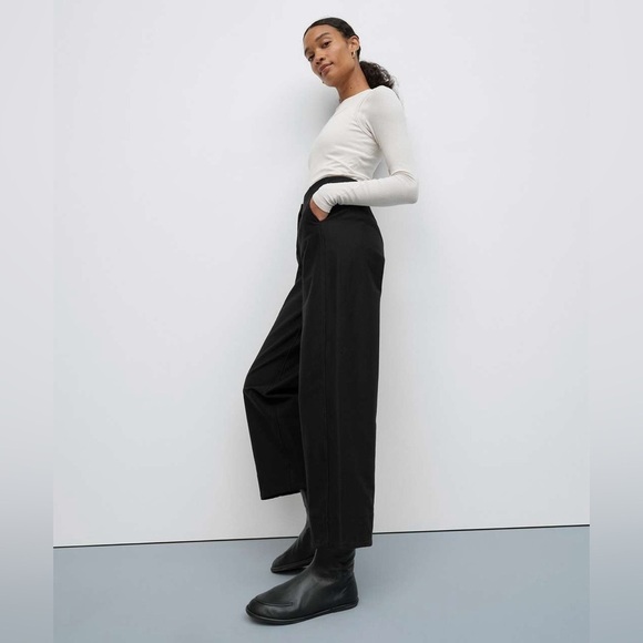 🆕🖤 Lululemon Utilitech Straight Leg Mid Rise 7/8 Trouser - Black - Picture 3 of 9